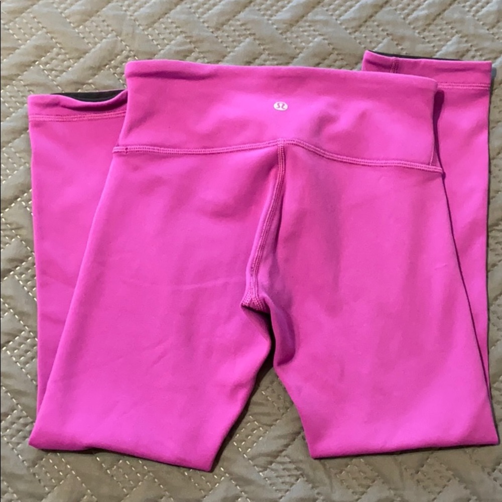 Lululemon Wunder Under Crop Reversible